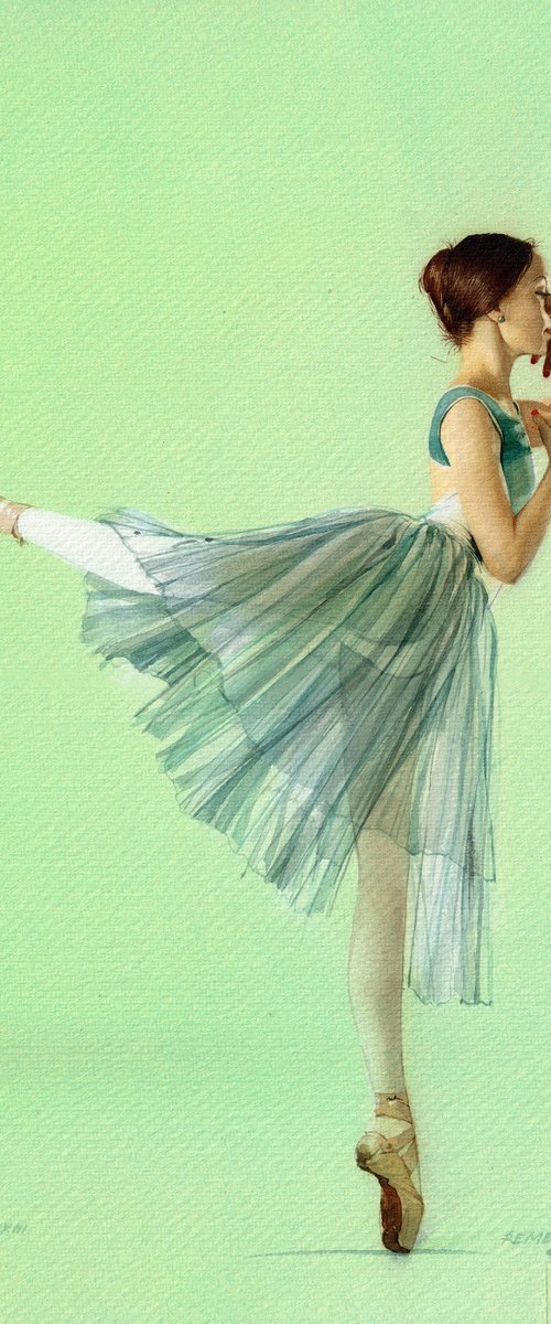 Ballet Dancer CDXXXVII by REME Jr.
