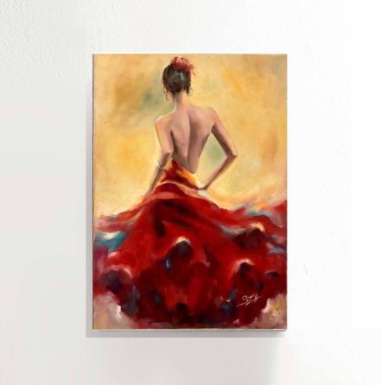 Elegance, Flamenco Dancer