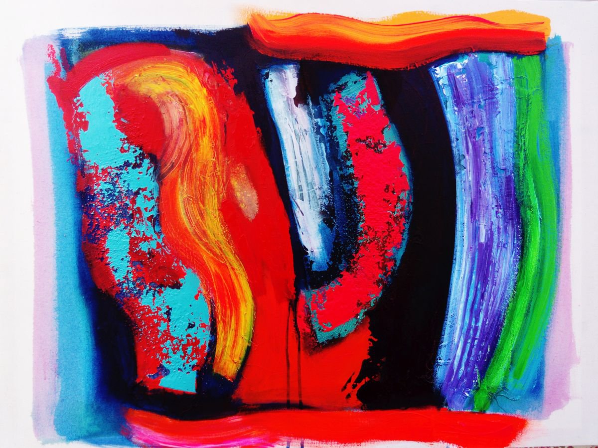  Night Scented Stock By Frank Barnes, 40 X 30, Artwork For Sale On Artfinder