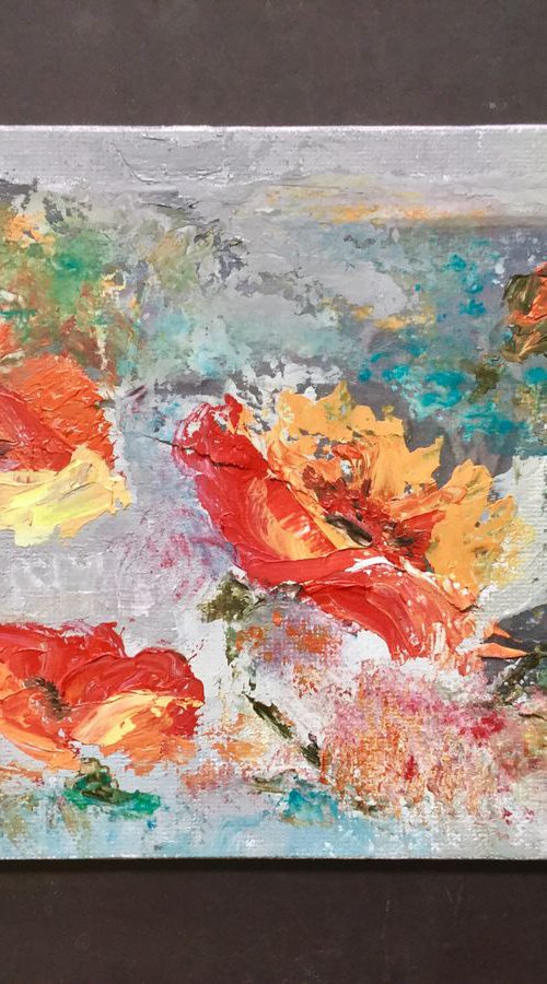 Poppies for Remembrance #3 by Rebecca Pells