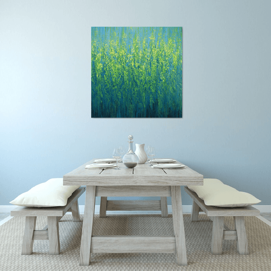 Cascading Blue Green
