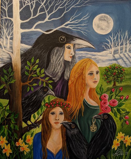 The Maid, The Mother and The Crone by Anne-Marie Ellis