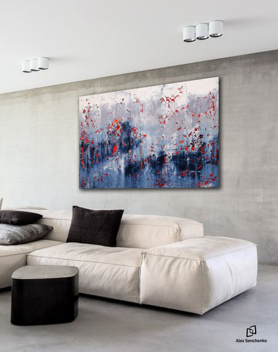 170x120cm. / abstract painting / Abstract 1230