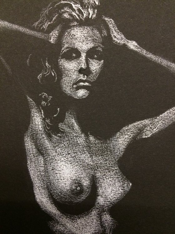 Nude noir #282 (21X29)cm