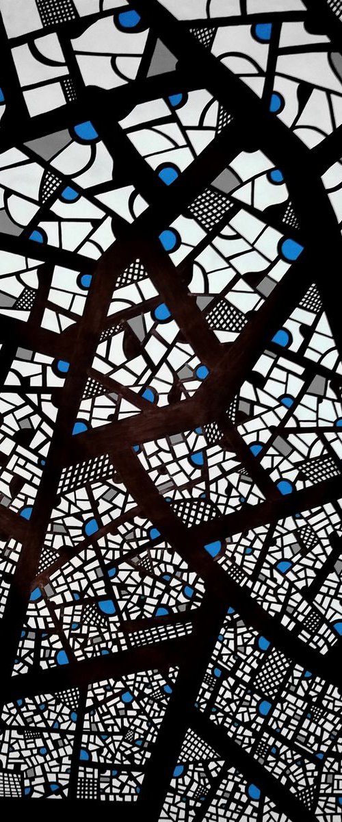 Seven #7 (153 x 103 x 0.1 cm) by Riccardo Ticco Capparella