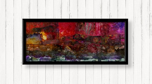 East Of The Full Moon -  Mixed Media Art by Kathy Morton Stanion by Kathy Morton Stanion