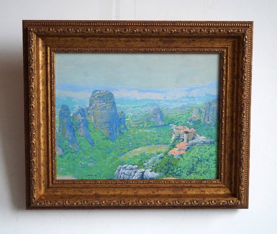 Meteors. Rusanu Monastery