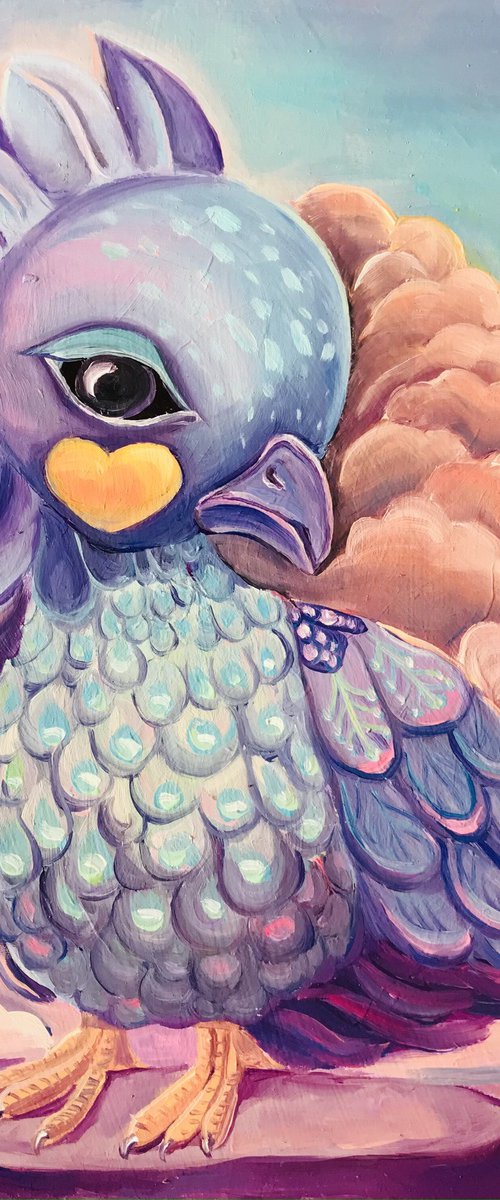 Peacock by Olga Volna