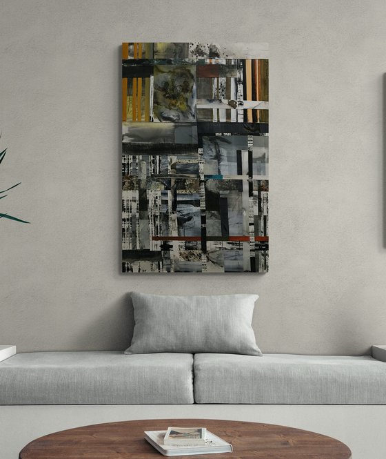 Mostly Here Disjointed Reality Collage