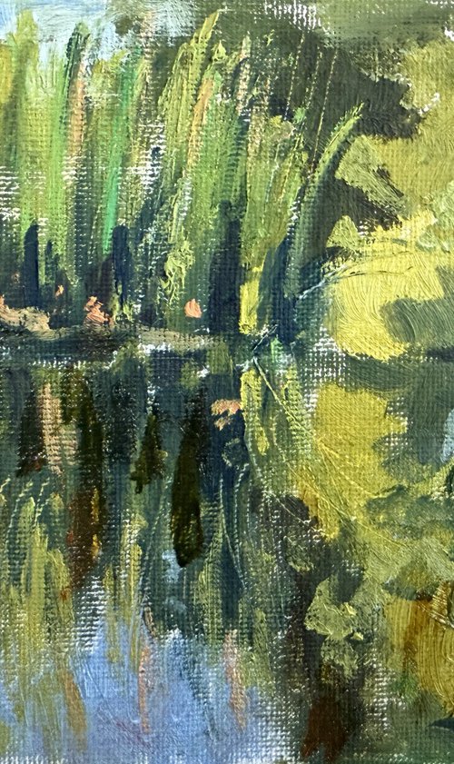 By the pond by Kate Sosonna