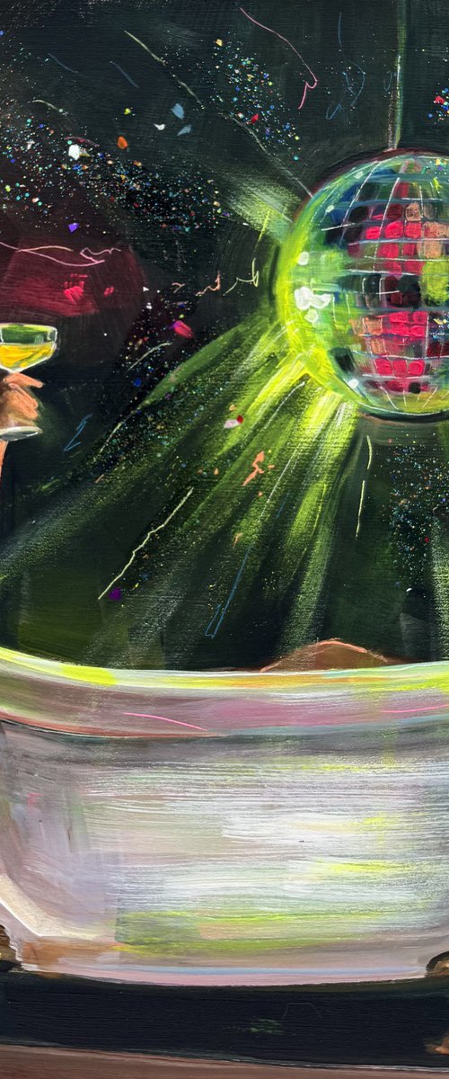 Disco Bath by Victoria Sukhasyan