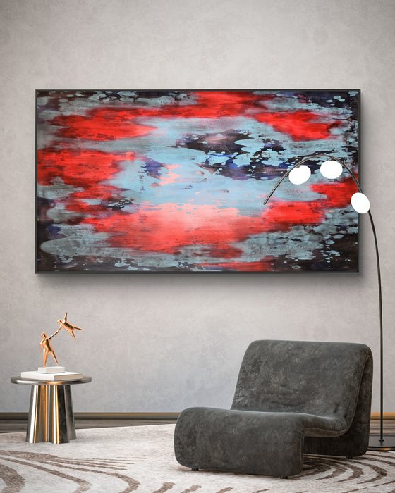 REFLECTION IV -Contemporary Abstract Painting