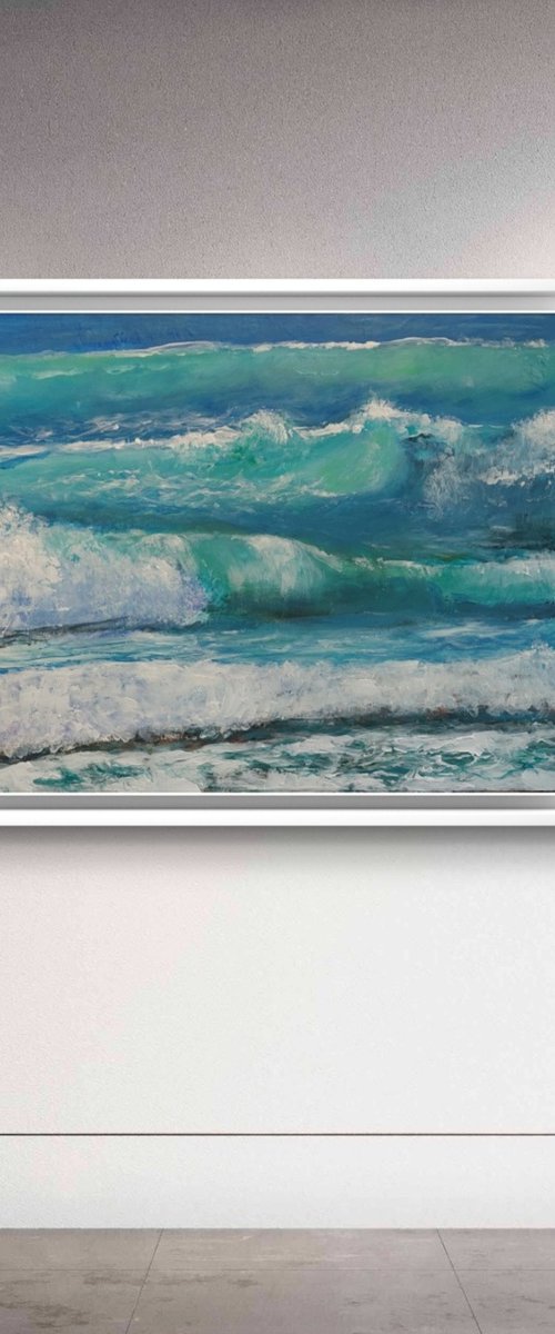 Waves of the ocean by Els Driesen