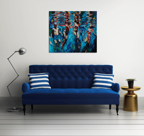 In the light of the water