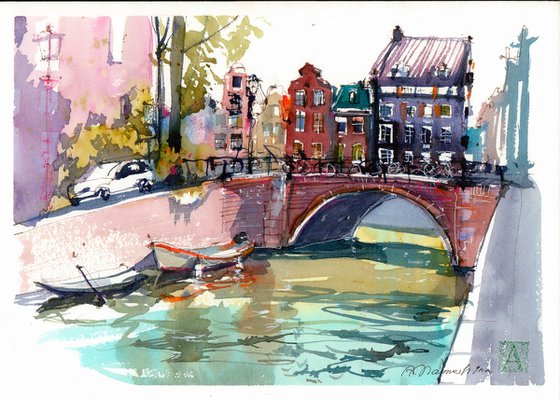 Amsterdam’s Charming Canal