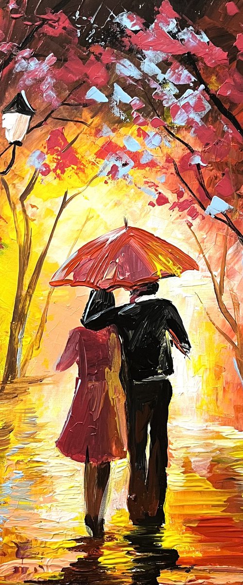 Romance in the Rain by Vahe Bagumyan