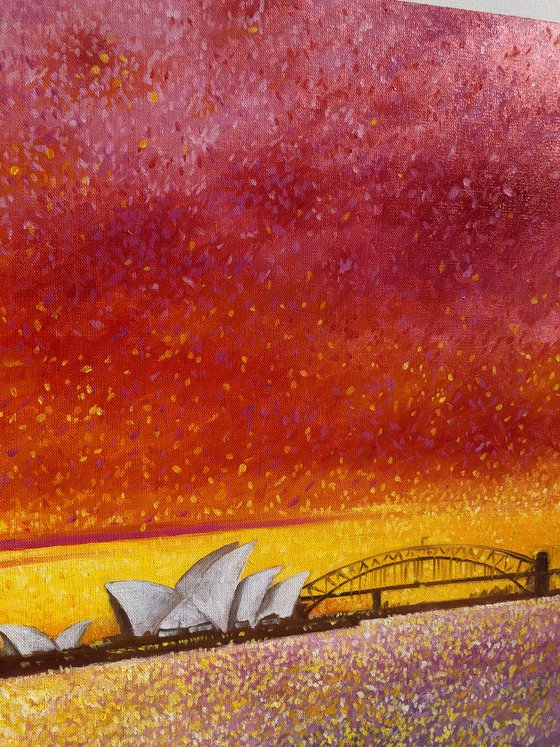 Sydney, harbour hues