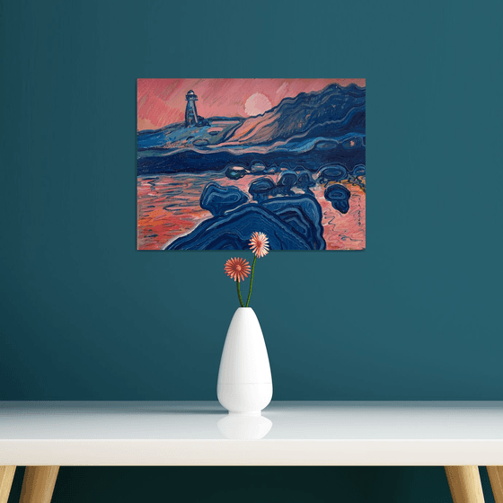 An evening at the seaside