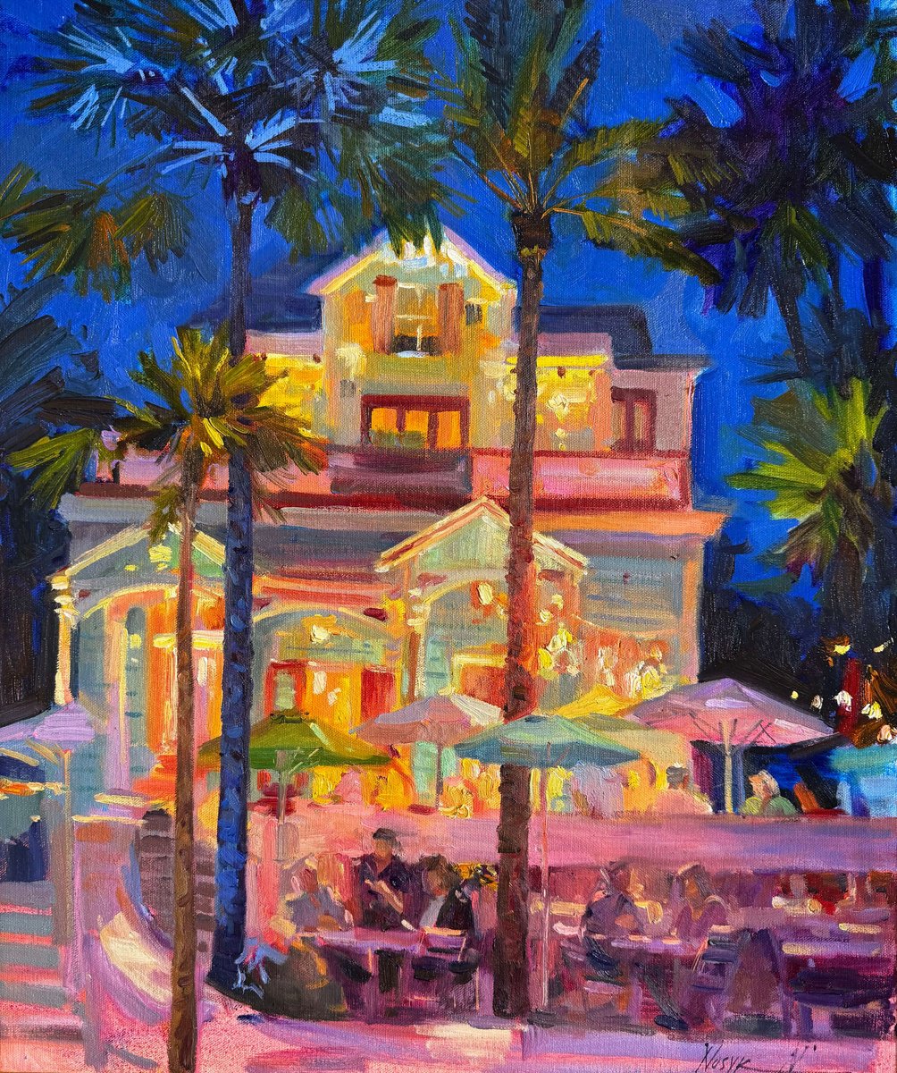 Hard Rock Cafe By Nataliia Nosyk, 20 X 24, Artwork For Sale On Artfinder