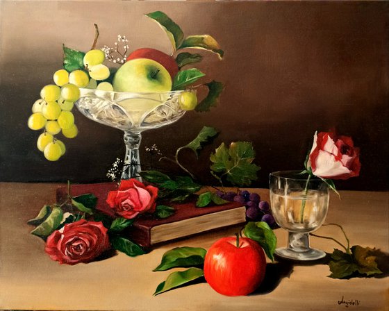 Ricordi - still life - oil painting