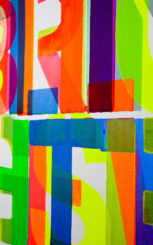 Brighter (sparkles, paper) by Niki Hare