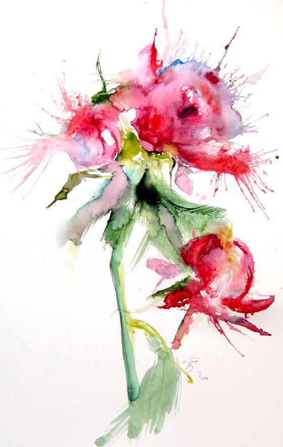 Pink floral