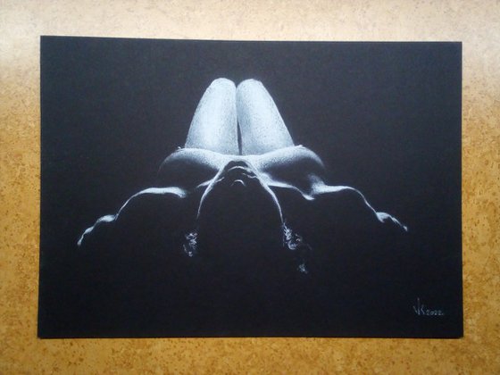 Nude noir #267 (29X21)cm