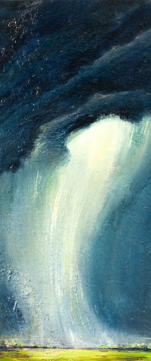 Rainy Sky by VALDA ROSE ART GALLERY