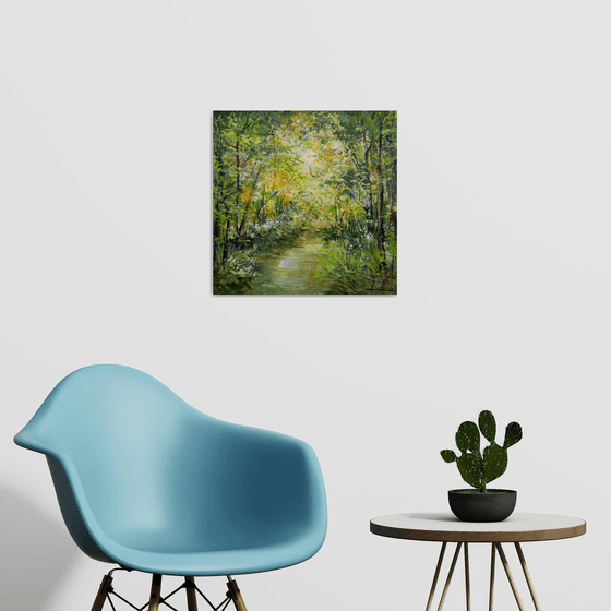 Between Leaves and Light