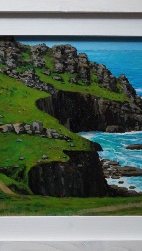 Coast near Gwennap Head. by Tim Treagust