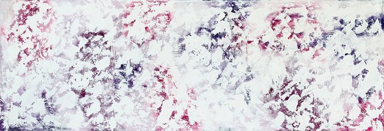 Terra Mystica no. 6622 pink purple white abstract