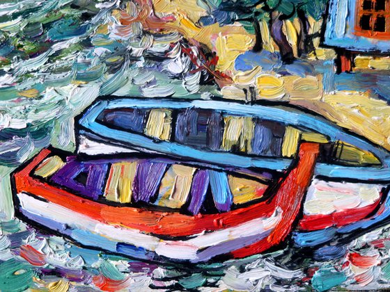 Boats and the sea.3