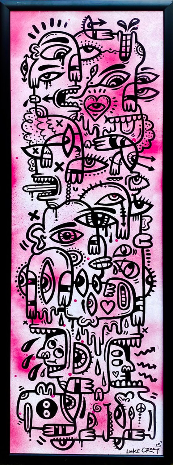 Pink Puzzled People