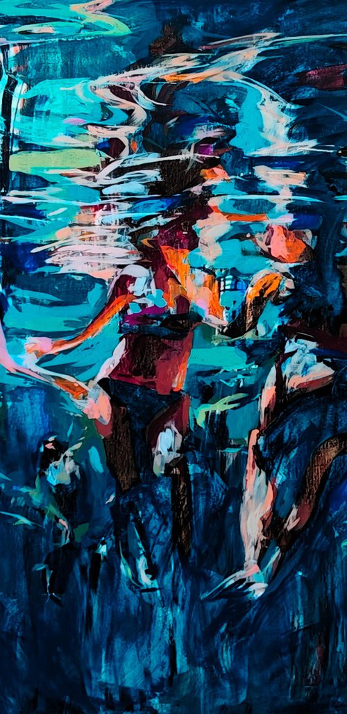 Dancing in the liquid light by Daniel Bulimar Henciu