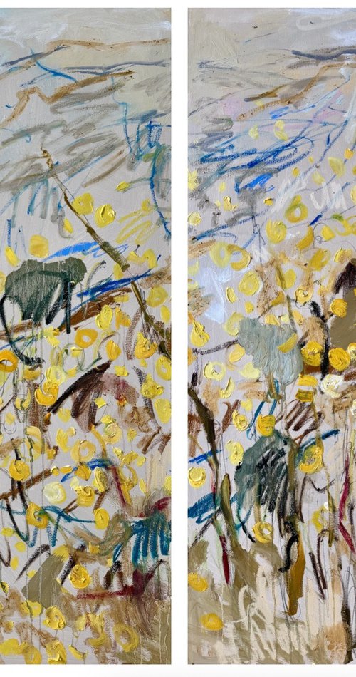 At the foot of the mountain by Lilia Orlova-Holmes