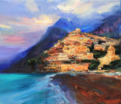 Amalfi Coast Italy by Sergei Chernyakovsky