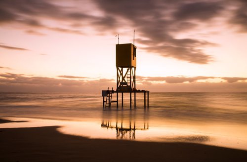 THE LIFEGUARD TOWER by Andrew Lever