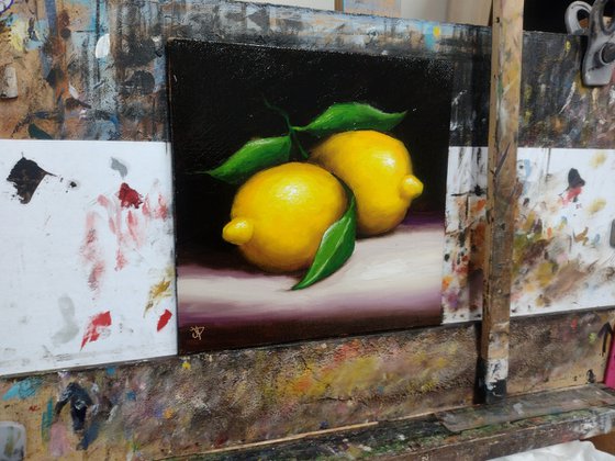 Lemons still life