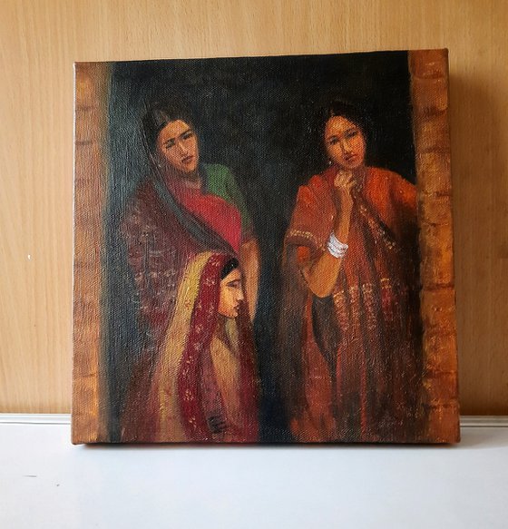 Three Rustic Women of India