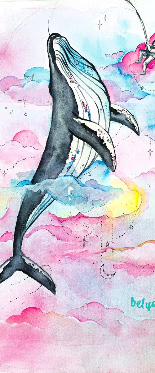 catch a whale by Belyaeva Oleksandra