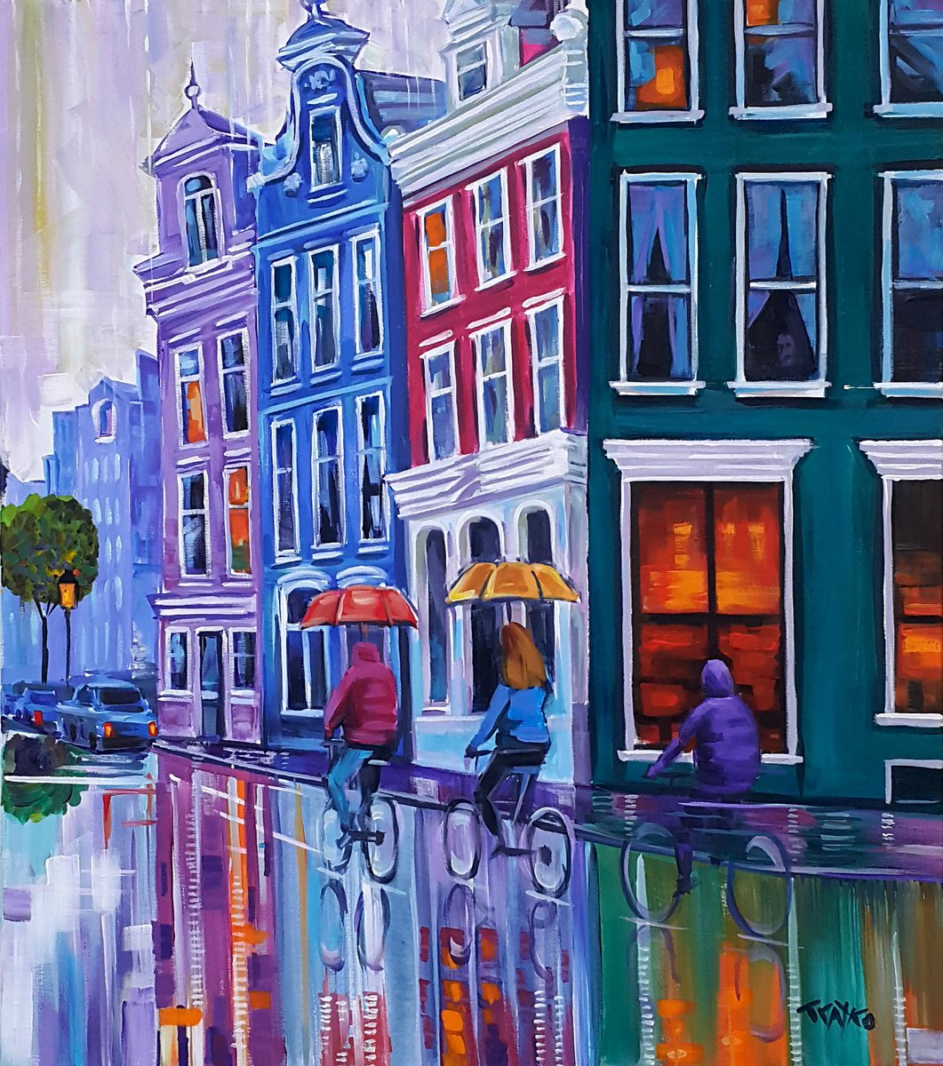 Streets of Amsterdam by Trayko Popov