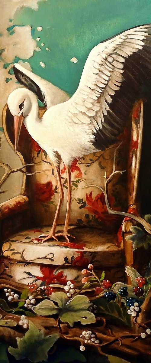 The stork has arrived by Valentina Toma' aka Zoe Chigi