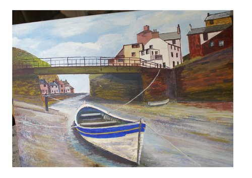 Staithes Harbour by Chris Pearson