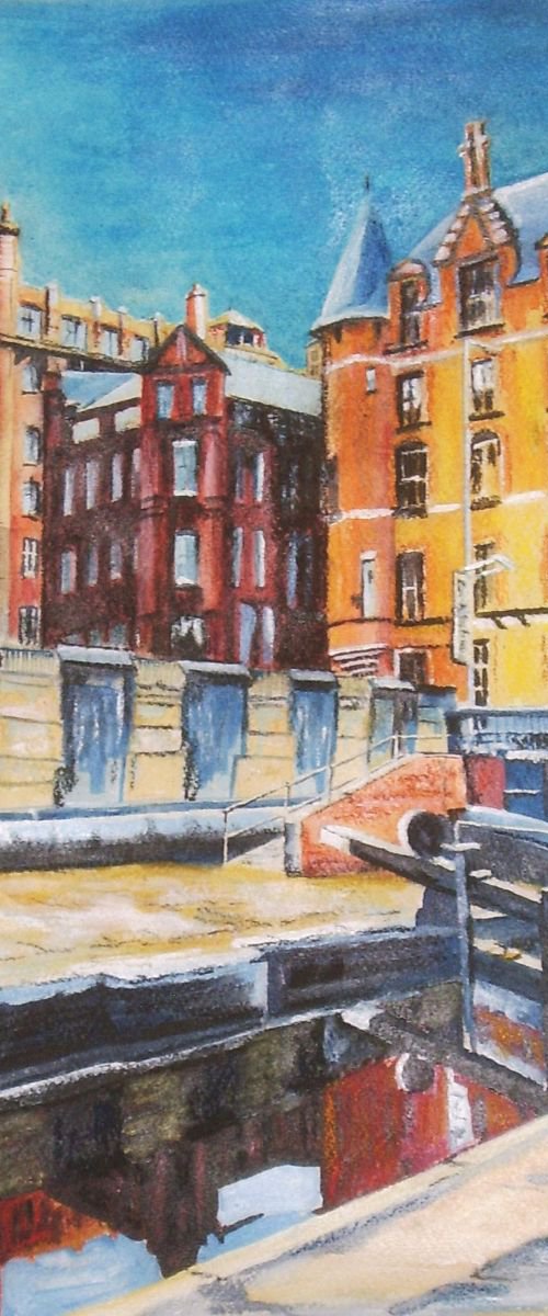 Canal Near Princess Street by Max Aitken