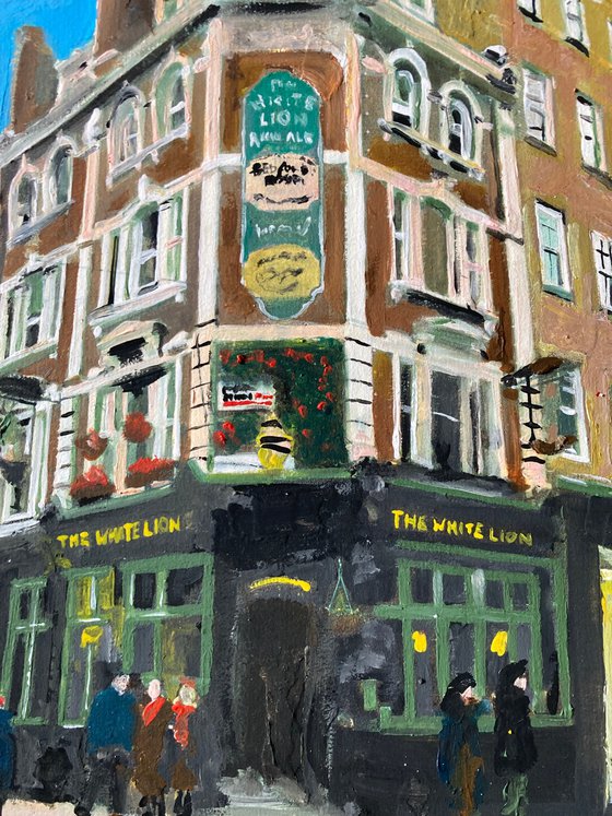 Corner Pub In Soho, London