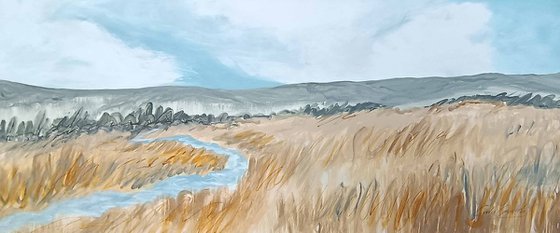 River Through the Fields
