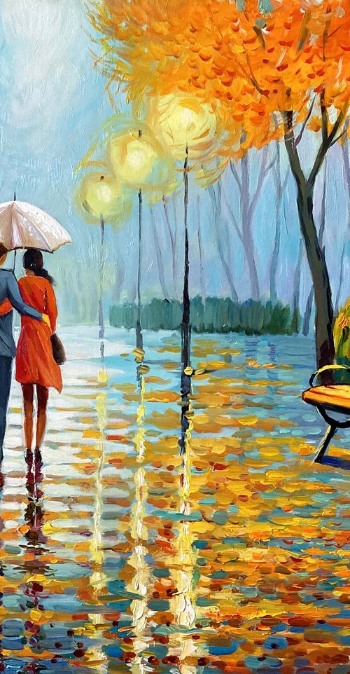 A walk together by Olena  Romanenko