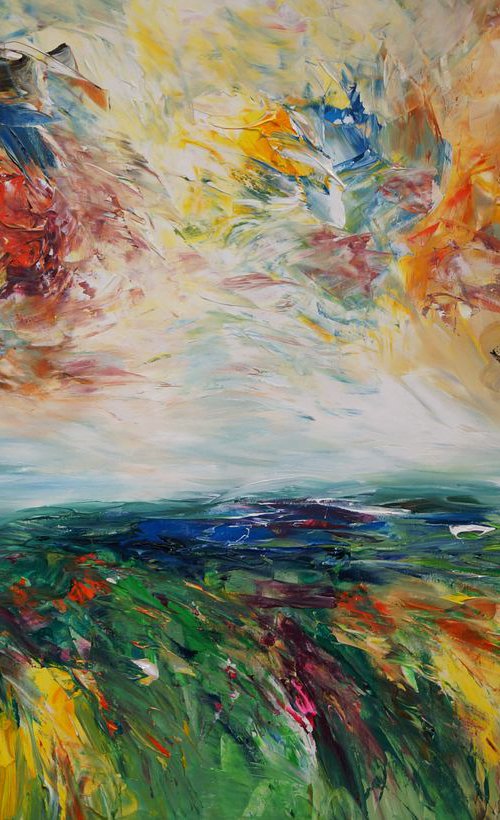 Summer Landscape M 1 by Peter Nottrott