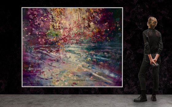 Mist Over River Twrch