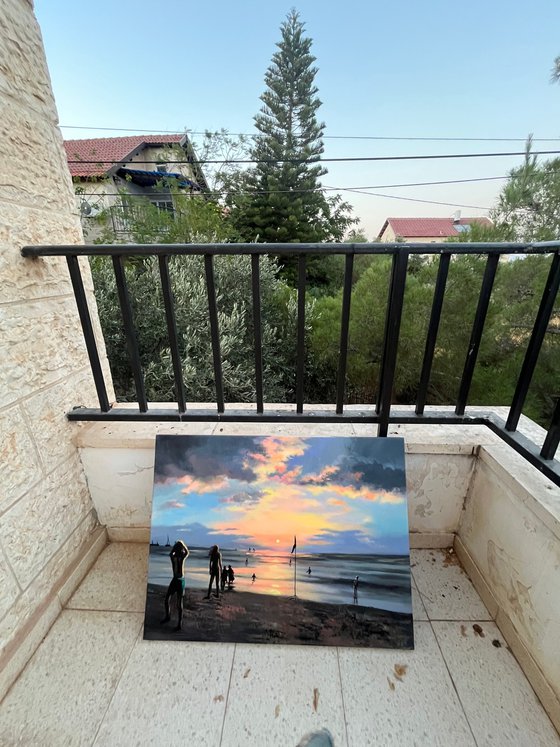 Sunset in Herzliya